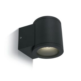 ONE Light GU10 Outdoor - Außenwandleuchte - 8 x 9 cm - IP54 - schwarz