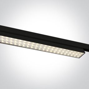 ONE Light High Power Linear - Stromschienenleuchte - 3-Phasen-Schienensystem - 115 x 4 x 6,4 cm - 60W LED inkl. - schwarz - einstellbare Lichtfarbe