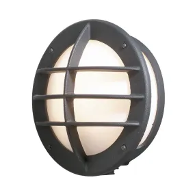 Konstsmide Oden - außenwandleuchte mit Fassung - Ø 31 x 15 cm - IP23 - schwarz