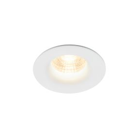 Nordlux Stake - einbauspot - Ø 88 mm, Ø 72 mm einbaumaß - 6,1W dimmbar LED inkl. - weiß
