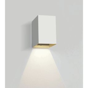 ONE Light Outdoor Wall Dark Lights - Außenwandleuchte - 9 x 6,8 x 10,7 cm - 3W LED inkl - IP54 - weiß