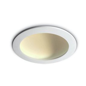 ONE Light Dark Light Dome Reflector - Deckeneinbauleuchte - Ø 17 x 5 cm - 16W LED inkl. - weiß - weiße Lichtfarbe