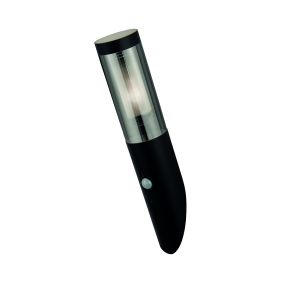 Searchlight Batton - Außenwandleuchte mit PIR-Sensor - 8 x 39 cm - IP44 - schwarz