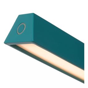 Lucide Lavale - Stehleuchte - 54,8 x 20 x 137,9 cm - 3W LED mit Dimmfunktion inkl - türkis