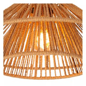 Lucide Tasman - Deckenleuchte - Ø 32 x 23,2 cm - natur