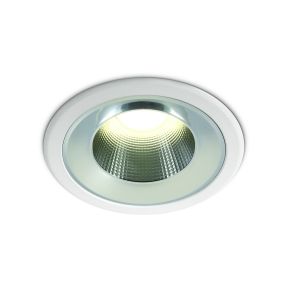ONE Light Dark Light Project Range - Einbaustrahler - Ø 170 mm, Ø 150 mm Einbaumaß - 18W LED inkl. - IP54 - weiß - weiße Lichtfarbe