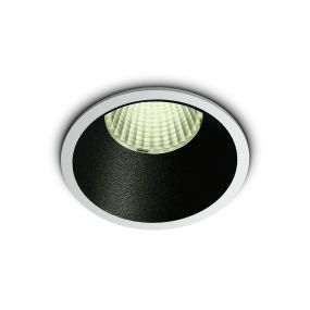 ONE Light COB Dark Light Range - Einbaustrahler - Ø 73 mm, Ø 67 mm Einbaugröße - 12W dimmbare LED inkl. - weiß - Lichtfarbe weiß