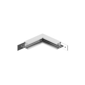 VK Lighting Eiva - magnetisches Schienensystem - Vertikales Aufbauwinkelprofil - 10 x 10 x 2,66 cm - DALI dimmbar - weiß