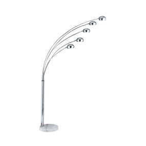 Searchlight Giraffe - Stehleuchte - 210 cm - Chrom