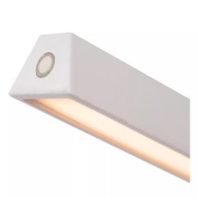 Lucide Lavale - Tischleuchte - 27,2 x 13 x 42,3 cm - 3W LED mit Dimmfunktion inkl - weiß
