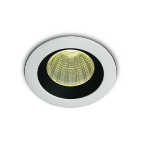ONE Light 3W Dark Light Range - Einbaustrahler - Ø 50 mm, Ø 44 mm Einbaumaß - inkl. 3W LED - weiß und schwarz