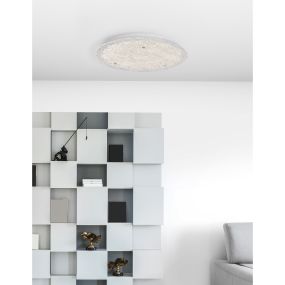 Nova Luce Wing - Deckenleuchte - Ø 53 x 9 cm - 40W LED inkl. - weiß