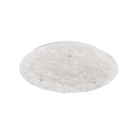 Nova Luce Wing - Deckenleuchte - Ø 53 x 9 cm - 40W LED inkl. - weiß