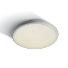 ONE Light LED Slim Plafo Range - Außen-Deckenleuchte - Ø 35 x 4 cm - 25W LED inkl. - IP54 - weiß - weiße Lichtfarbe