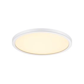 Nordlux Oja - Deckenleuchte - Ø 24,4 x 2,3 cm - 15W LED inkl. - weiß