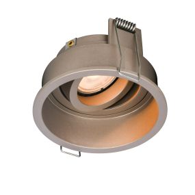 Artdelight Rex - Einbaustrahler - Ø 92 mm, Ø 86 mm Einbaumaß - champagnerfarben
