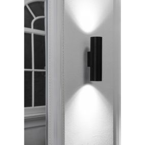 Faro Stan - Wandleuchte - 6 x 7,2 x 22,5 cm - mattschwarz