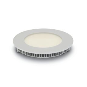 ONE Light Round Recessed Panels - Einbaustrahler - Ø 120 mm, Ø 108 mm Einbaumaß - 8W LED inkl. - IP40 - weiß - weiße Lichtfarbe