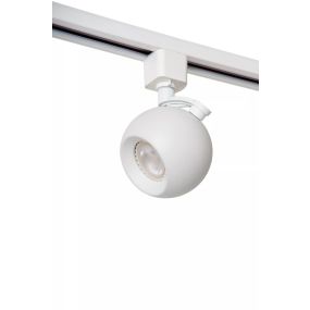 Lucide Track Favori Schienenspot - 1-Phasen-Schienensystem - Ø 9 x 12,8 cm - weiß