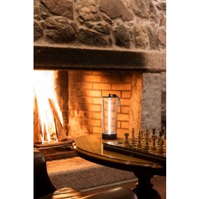 Konstsmide Edison S - tischleuchte - 9 x 9 x 24 cm - 1W dimmbare LED inkl. - IP54 - anthrazit