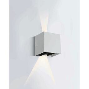 ONE Light Indoor/Outdoor Adjustable Beams - Außenwandleuchte - 14 x 10,5 x 14,5 cm - 2 x 3W LED inkl. - IP54 - weiß