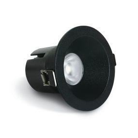 ONE Light 8W Range - Einbaustrahler - Ø 88 mm, Ø 73 mm Einbaumaß - 8W LED inkl. - schwarz
