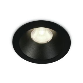 ONE Light 8W Range - Einbaustrahler - Ø 88 mm, Ø 73 mm Einbaumaß - 8W LED inkl. - schwarz