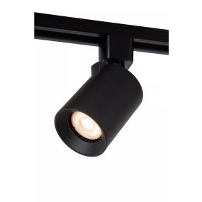 Lucide Track Nigel Railspot - 1-Phasen-Schienensystem - Ø 6,5 x 12,5 cm - Schwarz