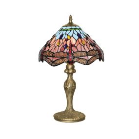 Searchlight Dragonfly - Tischleuchte - Ø 14,5 x 45,5 cm - mehrfarbig
