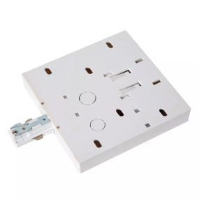 Lucide Stromschienen-Starter oder -Mitteleinspeisung - 1-Phasen-Schienensystem - 230V - weiß