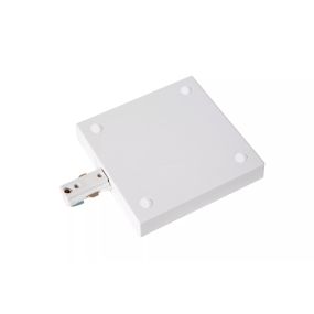Lucide Stromschienen-Starter oder -Mitteleinspeisung - 1-Phasen-Schienensystem - 230V - weiß