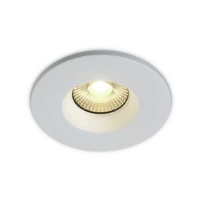ONE Light Fire Rated Range - Einbaustrahler - Ø 78 mm, Ø 65 mm Einbaumaß - 7W dimmbare LED inkl. - IP65 - weiß - einstellbare Lichtfarbe
