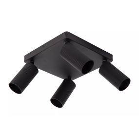 Lucide Clubs - Aufbaustrahler - 24 x 24 x 14,9 cm - schwarz