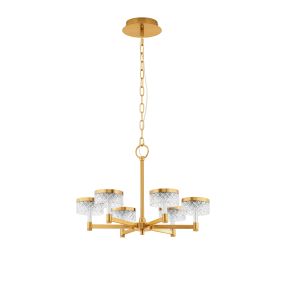 Nova Luce Bion - Hängelampe - Ø 70,7 x 120 cm - 38W LED inkl. - messing gold