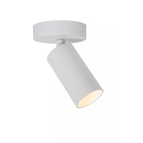 Lucide Clubs - Aufbaustrahler - Ø 10 x 14,9 cm - weiß