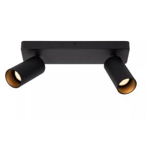 Lucide Clubs - Aufbaustrahler - 31 x 9 x 14,9 cm - schwarz