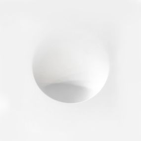 Nova Luce Cirocco - Wandeinbauleuchte - 25 x 21 cm - weißer Gips