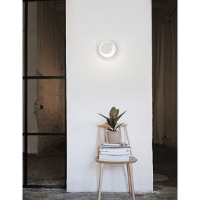 Nova Luce Otto - Wandleuchte - Ø 12 x 8 cm - 5W LED inkl. - sandweiß
