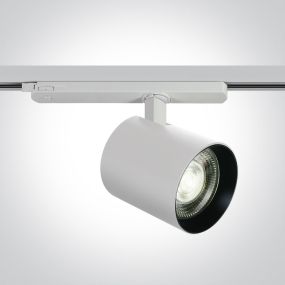 ONE Light Cob Led Pro - Stromschienenstrahler - 3-Phasen-Schienensystem - Ø 10 x 10 cm - 35W dimmbare LED inkl. - weiß