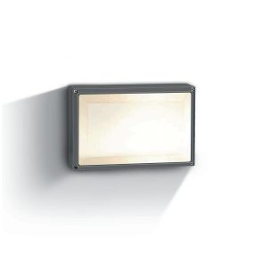 ONE Light Square E27 Outdoor - Außen-Decken-/Wandleuchte - 27,5 x 18 x 8 cm - IP54 - anthrazit