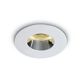 ONE Light Chill Out Range - Einbaustrahler - Ø 79 mm, Ø 70 mm Einbaugröße - weiß und chrom