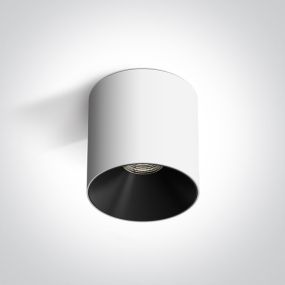 ONE Light Wall & Ceiling LED - Aufbaustrahler 1L - Ø 8 x 8,5 cm - 10W LED inkl. - weiß