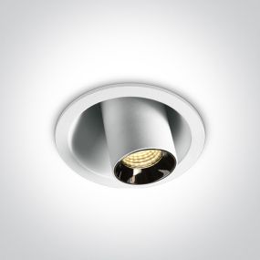 ONE Light Mirror Recessed Cylinders - Einbauspot - Ø 59 mm, Ø 52 mm Einbaugröße - inkl. 6W LED - weiß