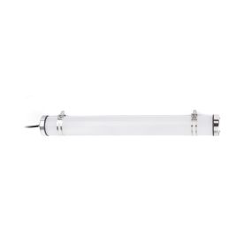 Faro Scuba - Wandleuchte - 7 x 7,5 x 60 cm - 20W LED inkl. - IP66 - Chrom