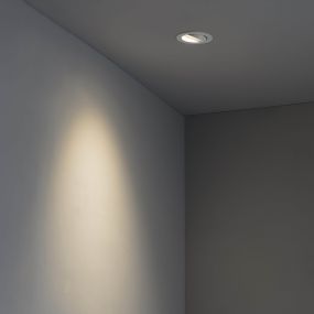 Faro Argon - Einbauspot - Ø 114 mm, Ø 100 mm Einbaugröße - mattweiß