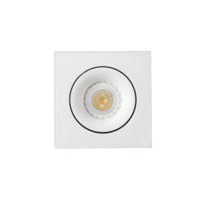 Faro Argon - Einbaustrahler - 115 x 115 mm, 100 x 100 mm Einbaumaß - mattweiß