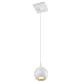 Lucide Favori - Hängeleuchte - 10 x 10 x 145,5 cm - IP44 - weiß