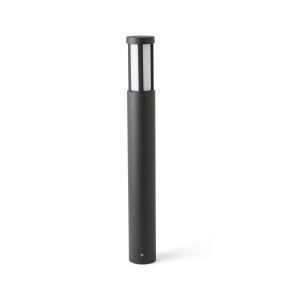 Faro Logar - Gartenleuchte - Ø 8 x 65 cm - 12W LED inkl. - IP54 - dunkelgrau