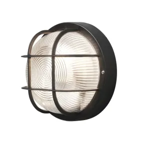Konstsmide Mantova - Außenwandleuchte - 18,5 x 10,5 x 18,5 cm - IP44 - schwarz