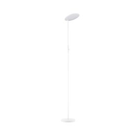 Nova Luce Notos - Stehleuchte - 27 x 205 cm - 30W dimmbar LED inkl. - Sand Weiß